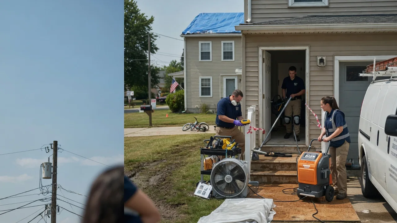 Water Damage Repair in Perrinton, MI near me